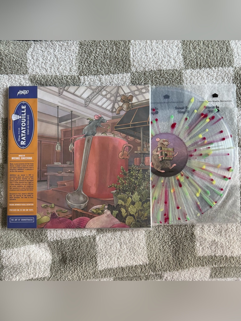 Mondo Exclusive Ratatouille Soundtrack Vinyl